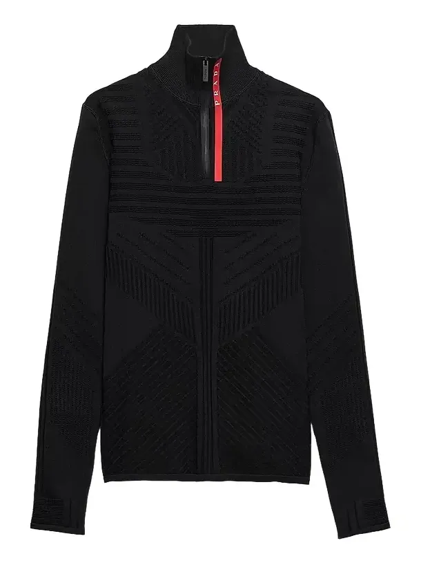 Men's Technical Knit Turtleneck Sweater