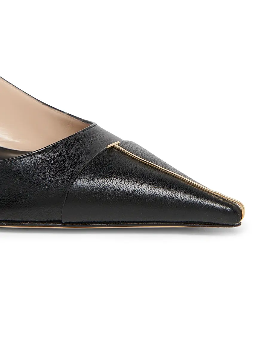 Tom Ford Women's 55MM Leather Slingback Pumps | Thumbnail 5 Tom Ford Women's 55MM Leather Slingback Pumps | Thumbnail 5