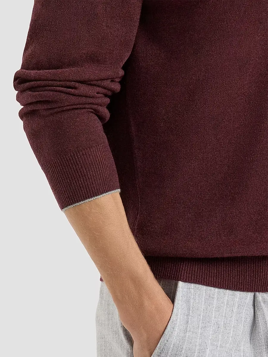 Brunello Cucinelli Men's Cashmere Sweater | Thumbnail 5