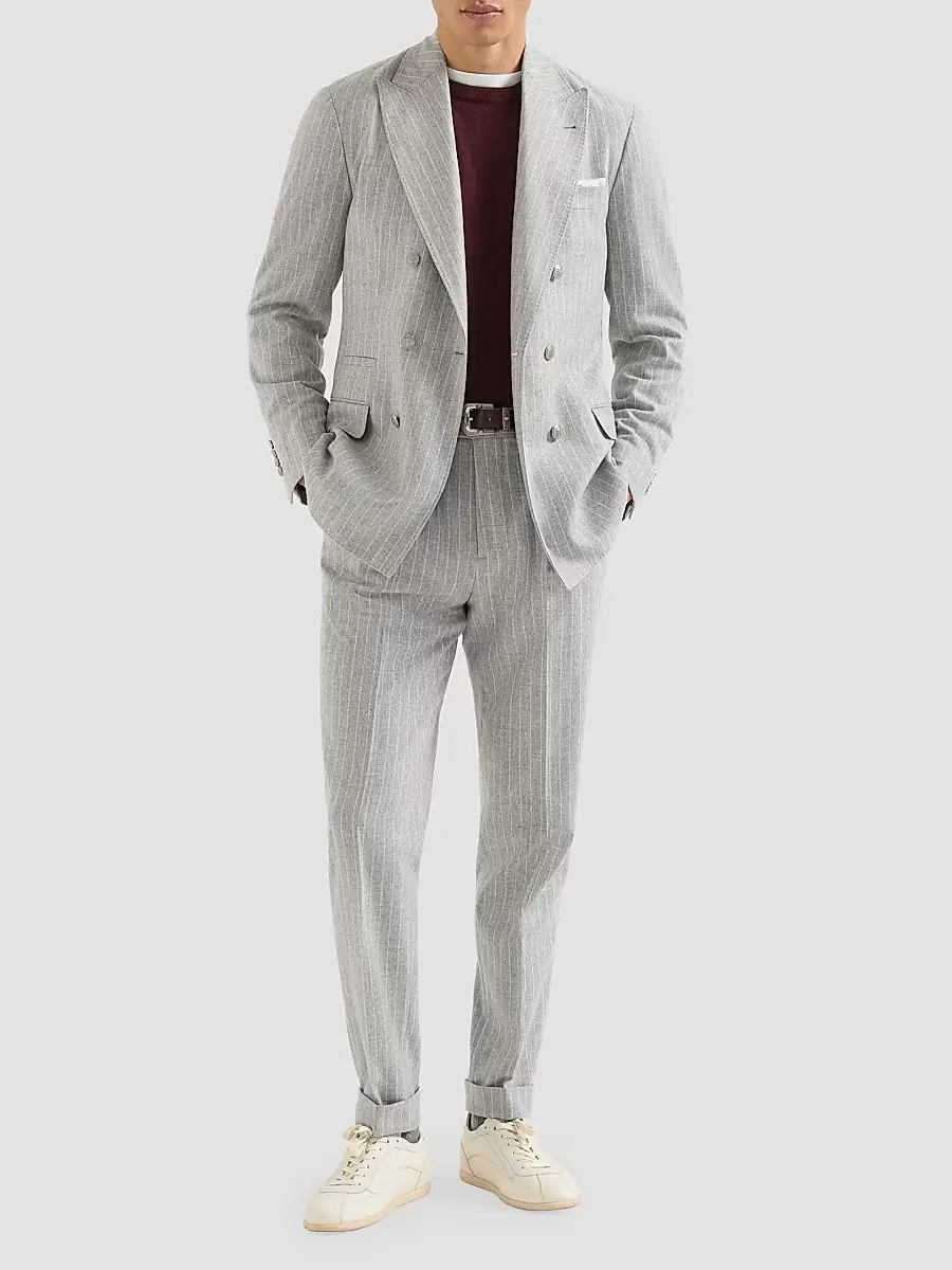 Brunello Cucinelli Men's Cashmere Sweater | Thumbnail 6