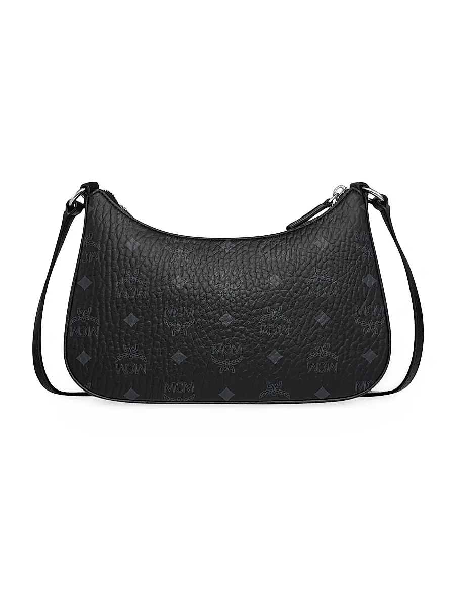 MCM Women's Small Aren Visetos Crossbody Bag | Thumbnail 4 MCM Women's Small Aren Visetos Crossbody Bag | Thumbnail 4