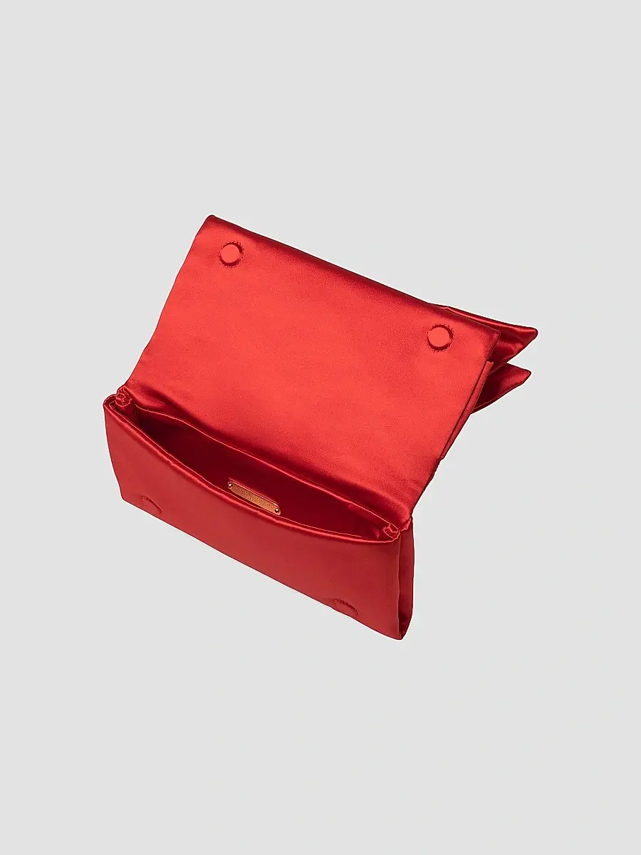 Carolina Herrera Women's Karlita Bow Satin Clutch | Thumbnail 8 Carolina Herrera Women's Karlita Bow Satin Clutch | Thumbnail 8