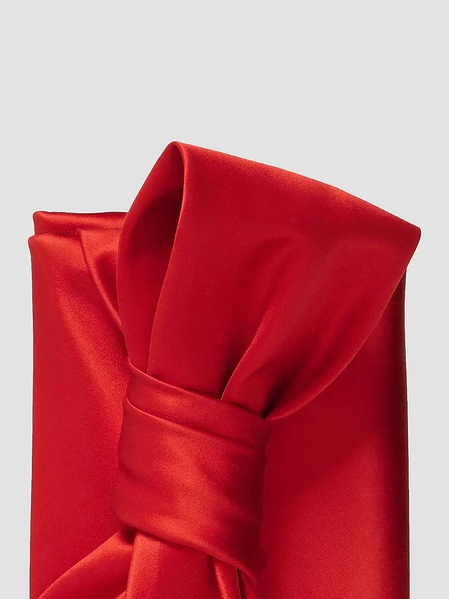 Carolina Herrera Women's Karlita Bow Satin Clutch | Thumbnail 10 Carolina Herrera Women's Karlita Bow Satin Clutch | Thumbnail 10