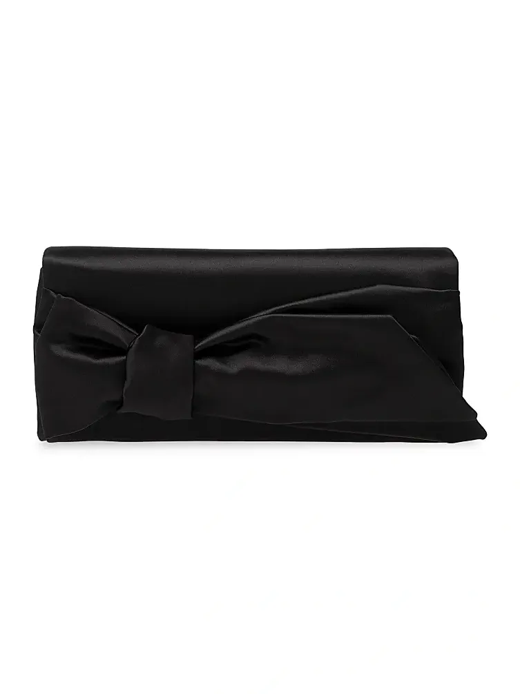 Women's Karlita Bow Satin Clutch Women's Karlita Bow Satin Clutch