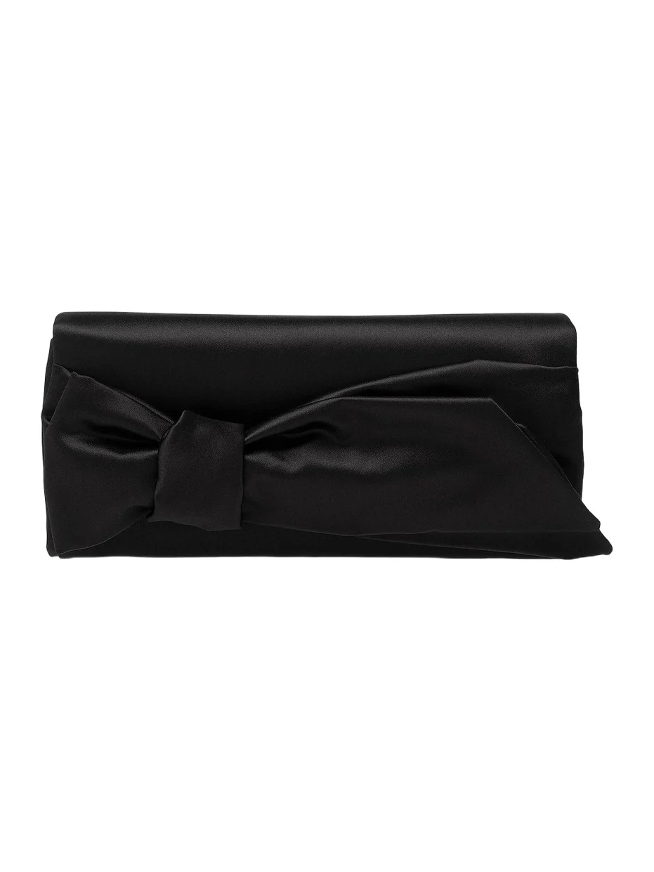 Carolina Herrera Women's Karlita Bow Satin Clutch