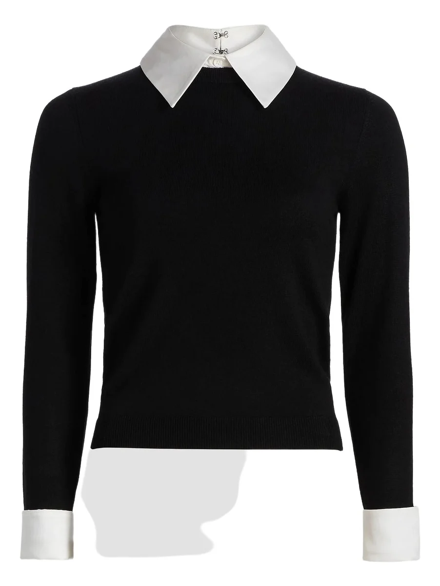 Women's Porla Collared Wool Sweater