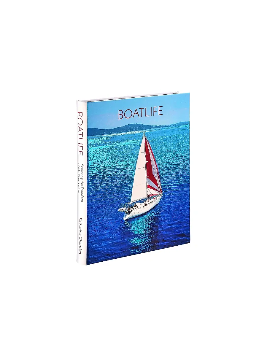 Graphic Image ''Boatlife: Exploring The Freedom Of Maritime Living'' Leather-Bound Hardcover Book | Thumbnail 2 Graphic Image ''Boatlife: Exploring The Freedom Of Maritime Living'' Leather-Bound Hardcover Book | Thumbnail 2