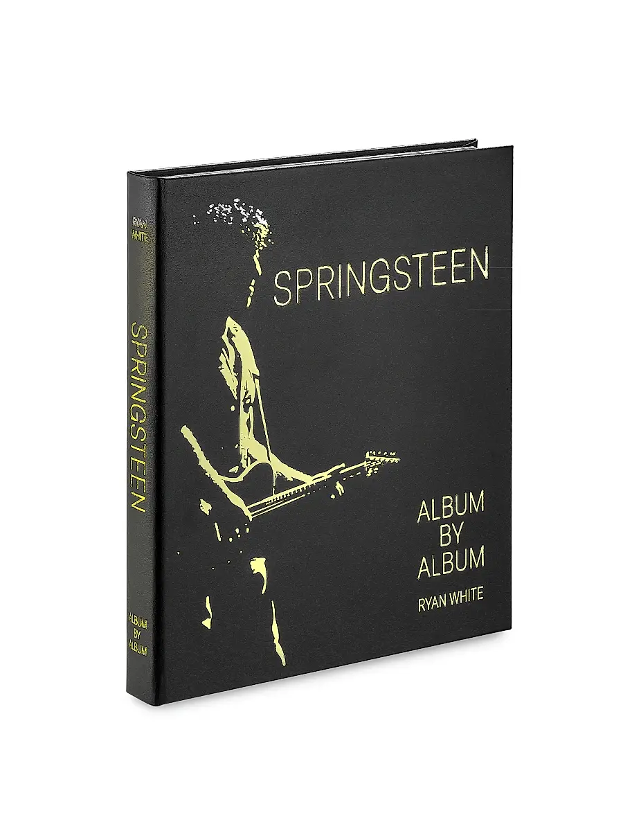 Graphic Image ''Springsteen: Album By Album'' Leather Bound Hardcover Book | Thumbnail 2 Graphic Image ''Springsteen: Album By Album'' Leather Bound Hardcover Book | Thumbnail 2
