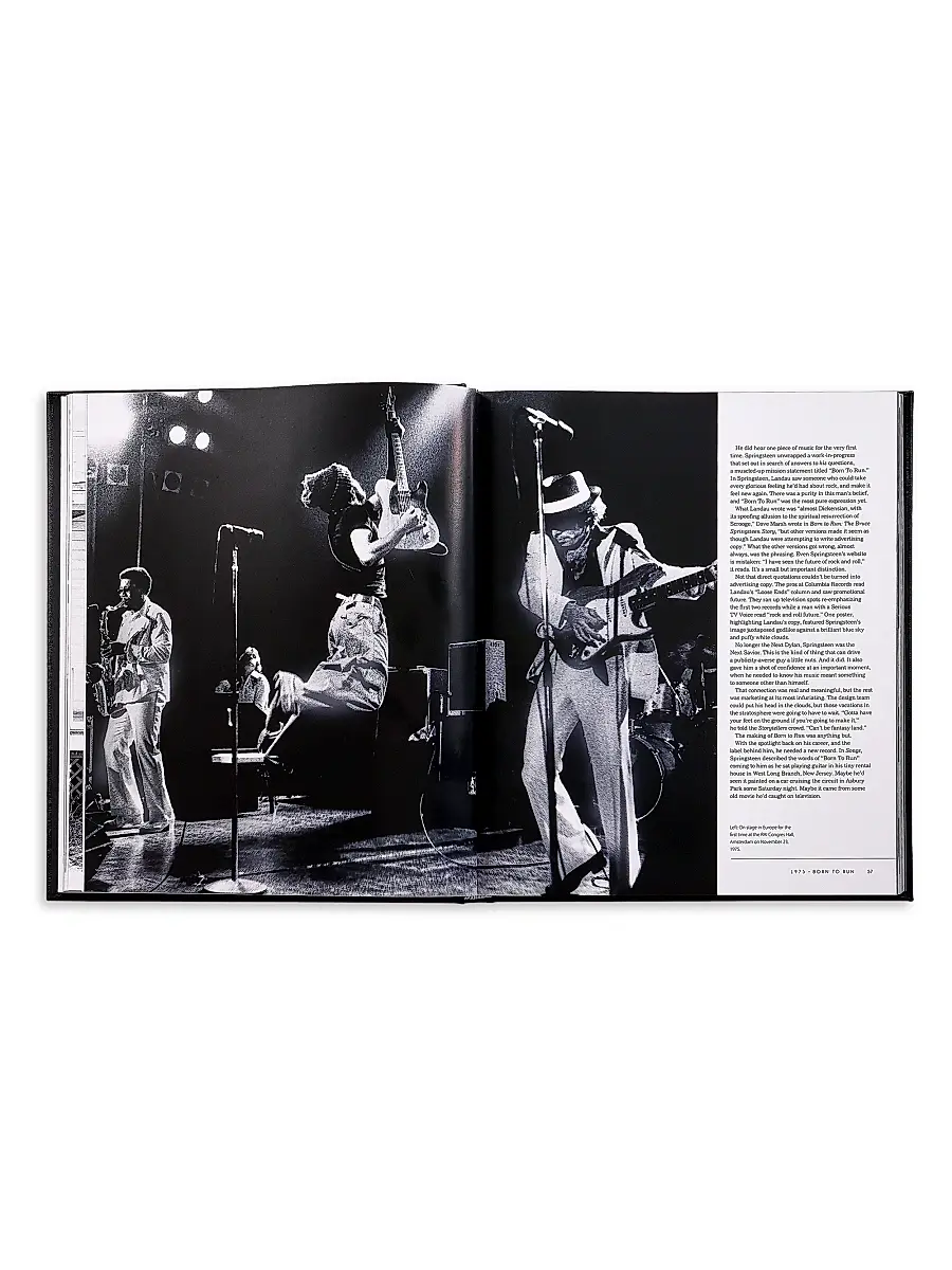 Graphic Image ''Springsteen: Album By Album'' Leather Bound Hardcover Book | Thumbnail 3 Graphic Image ''Springsteen: Album By Album'' Leather Bound Hardcover Book | Thumbnail 3