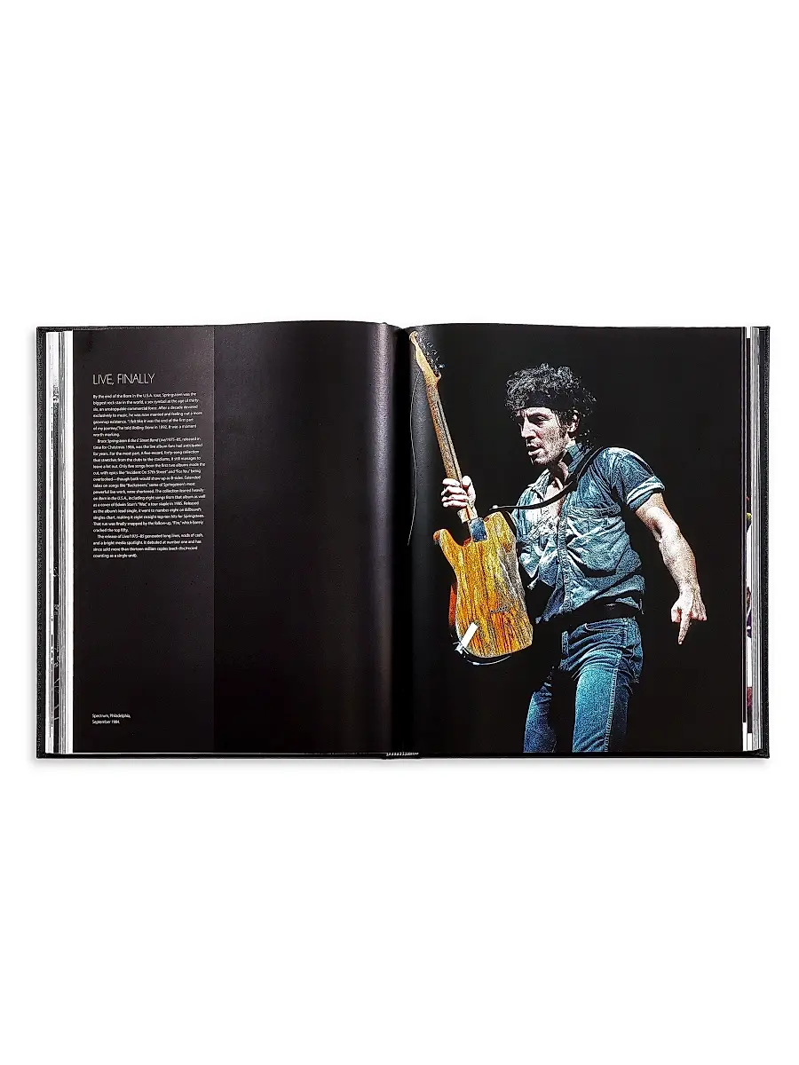 Graphic Image ''Springsteen: Album By Album'' Leather Bound Hardcover Book | Thumbnail 5 Graphic Image ''Springsteen: Album By Album'' Leather Bound Hardcover Book | Thumbnail 5