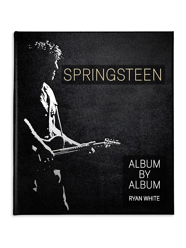 Graphic Image ''Springsteen: Album By Album'' Leather Bound Hardcover Book