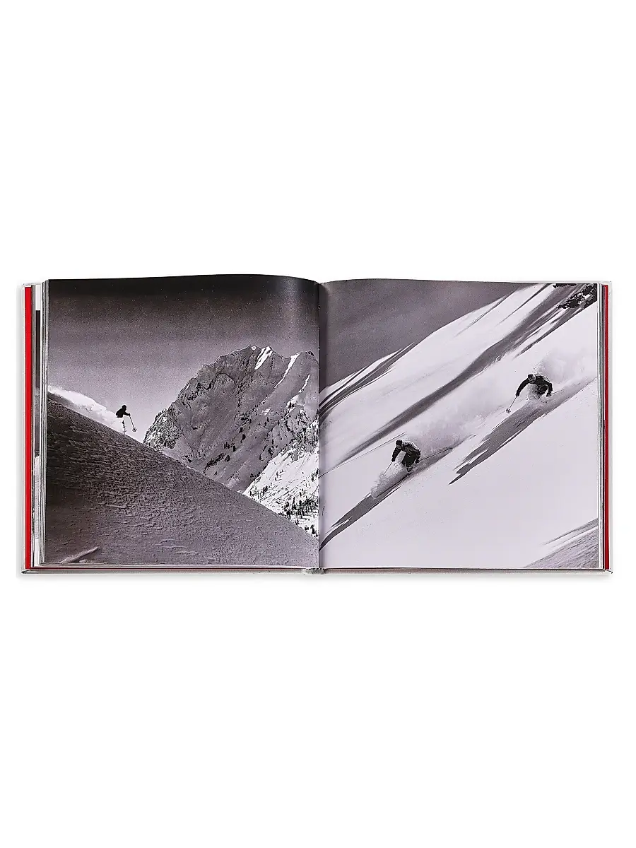 Graphic Image ''Vintage Skiing: Nostalgic Images From The Golden Age Of Skiing'' Leather Bound Hardcover Book | Thumbnail 6