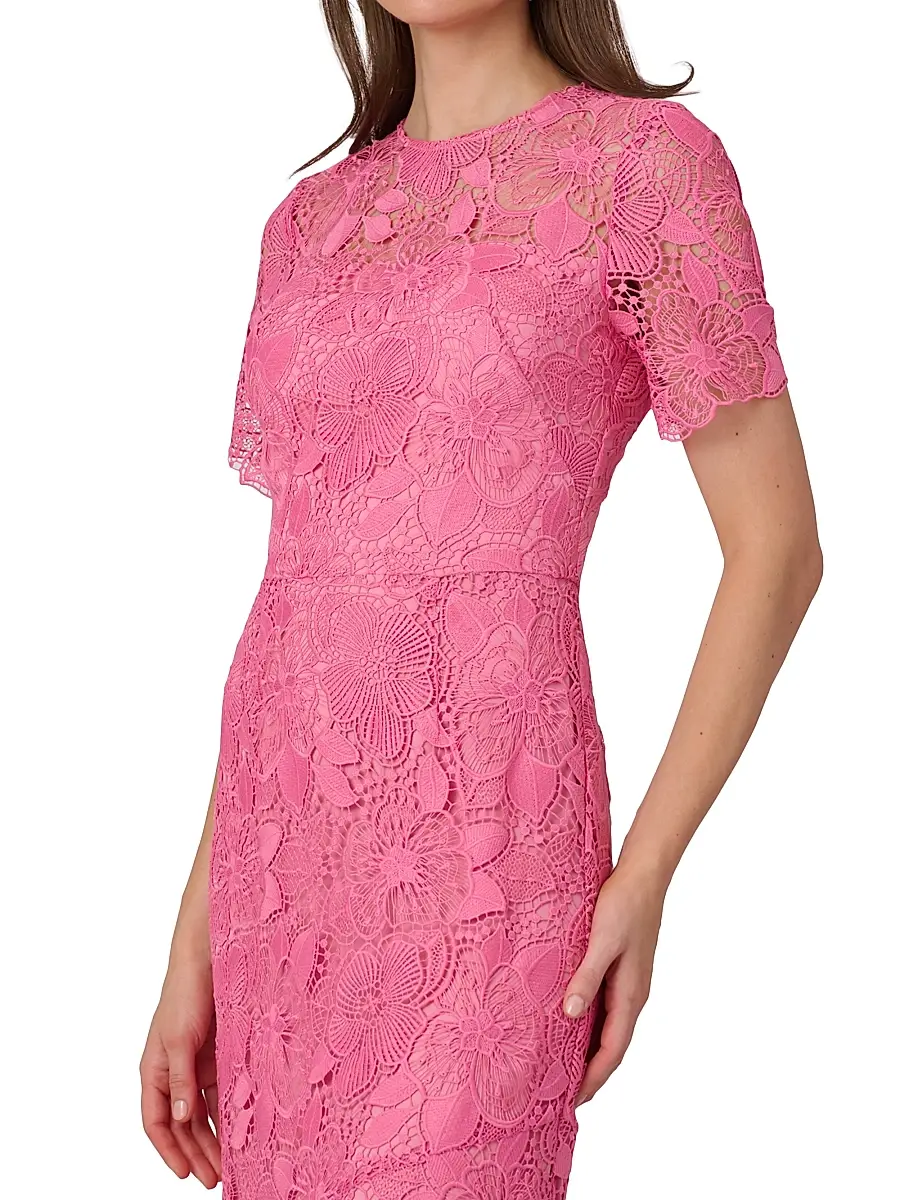 Shoshanna Women's Ellie Lace A-Line Gown | Thumbnail 4 Shoshanna Women's Ellie Lace A-Line Gown | Thumbnail 4