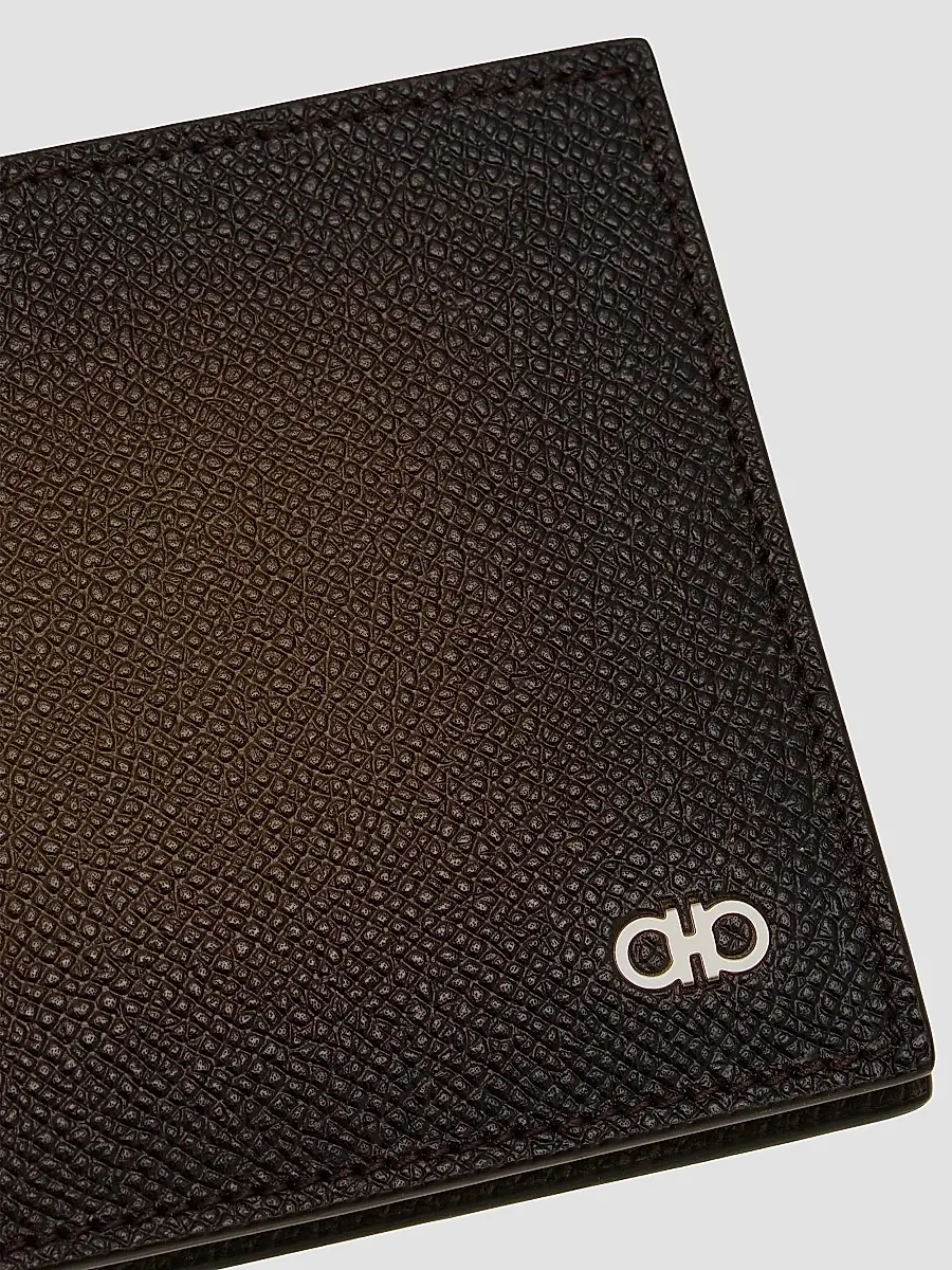 Ferragamo Men's Gancio Leather Card Case | Thumbnail 5