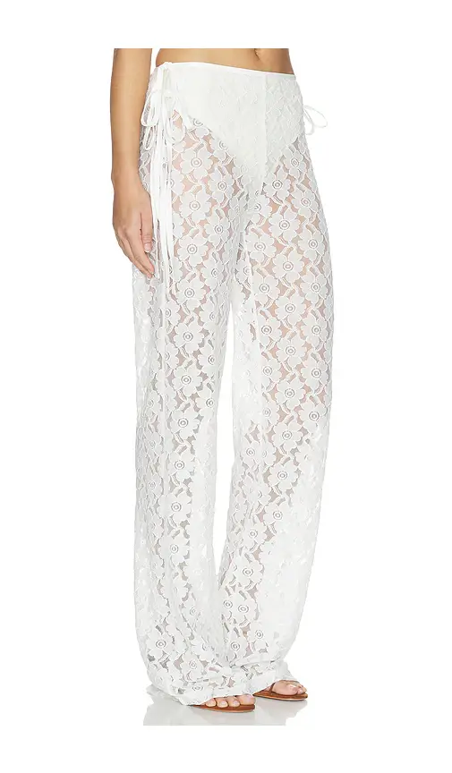 KETTEL ATELIER Strappy Lace Trousers | Thumbnail 2
