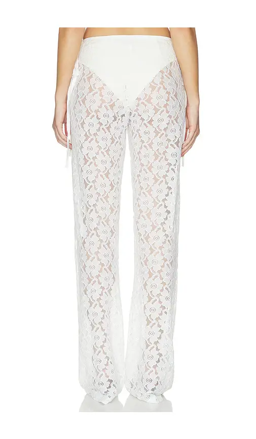 KETTEL ATELIER Strappy Lace Trousers | Thumbnail 4