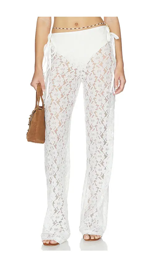 Strappy Lace Trousers