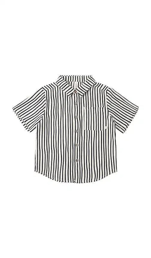 Rylee + Cru Rylee + Cru Collared Short Sleeve Shirt | Image 1 Rylee + Cru Rylee + Cru Collared Short Sleeve Shirt | Image 1