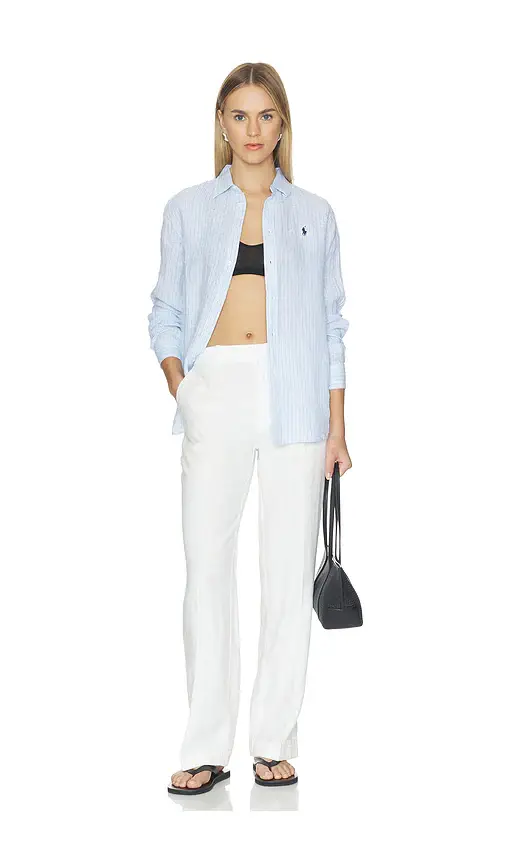 Polo Ralph Lauren Linen Straight Pants | Thumbnail 5 Polo Ralph Lauren Linen Straight Pants | Thumbnail 5