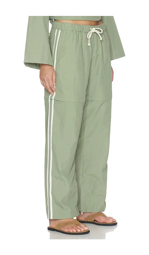 DONNI. The Nylon Zip Pant | Image 1 DONNI. The Nylon Zip Pant | Image 1