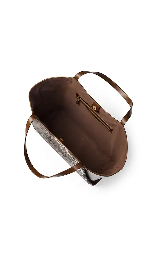 July Juliette Open Winged Cow Print Tote | Thumbnail 4