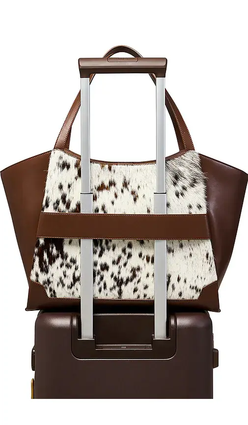July Juliette Open Winged Cow Print Tote | Thumbnail 6