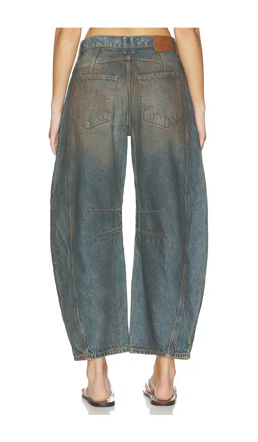 Free People x We The Free Good Luck Mid Rise Barrel | Thumbnail 4 Free People x We The Free Good Luck Mid Rise Barrel | Thumbnail 4