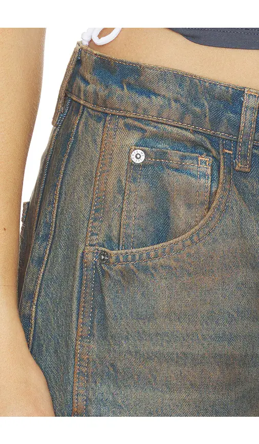 Free People x We The Free Good Luck Mid Rise Barrel | Thumbnail 6 Free People x We The Free Good Luck Mid Rise Barrel | Thumbnail 6