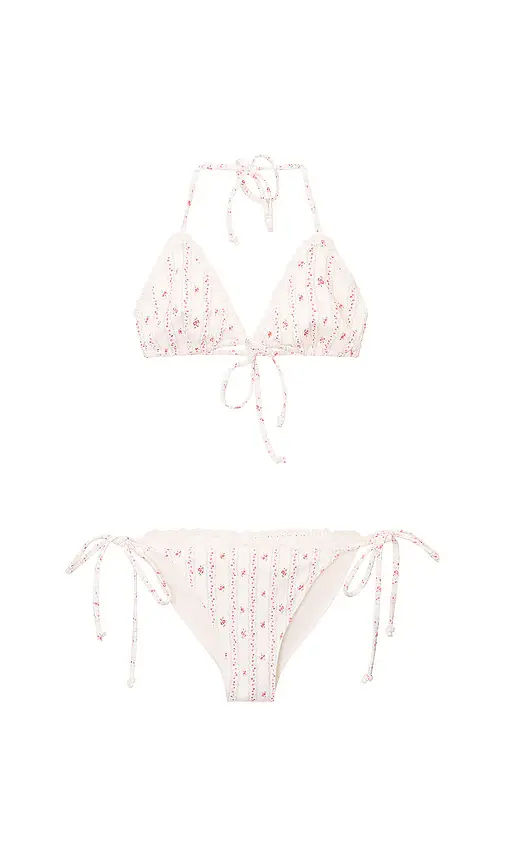 LoveShackFancy Tween Dannie Bikini | Image 1 LoveShackFancy Tween Dannie Bikini | Image 1