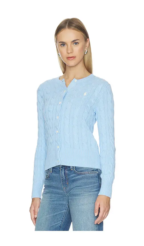 Polo Ralph Lauren Cotton Long Sleeve Cardigan | Thumbnail 3