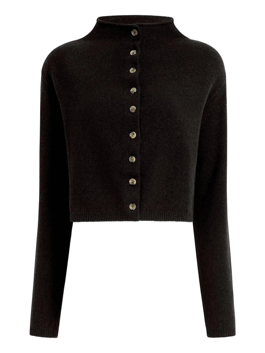 Khaite Annora Cardigan In Black