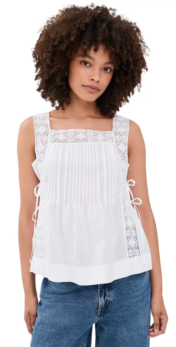 Madewell The Sophie Top White | Image 1 Madewell The Sophie Top White | Image 1
