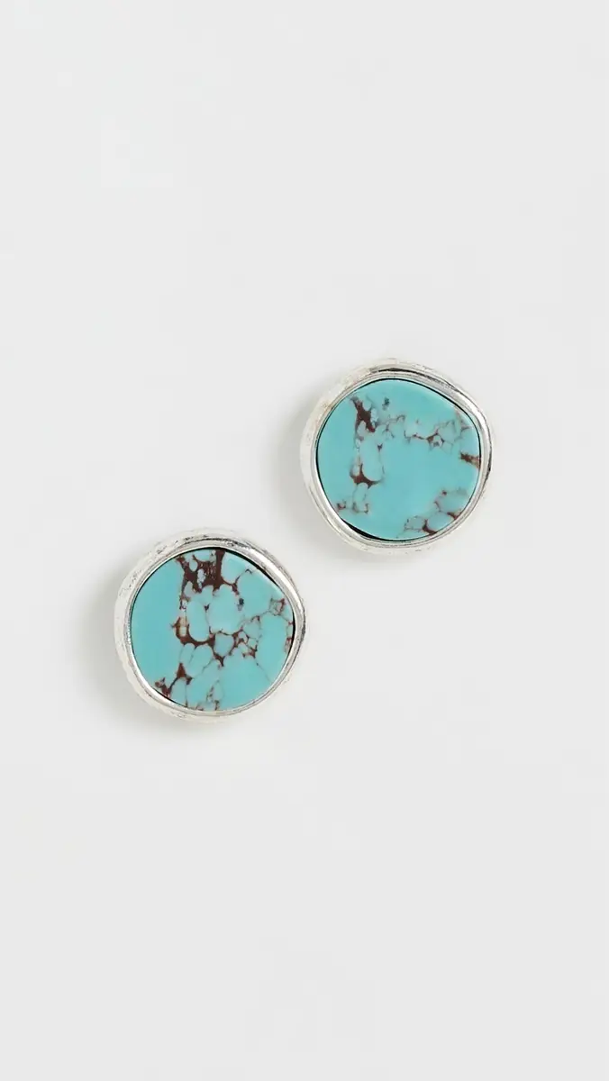 Shashi Grand Turquoise Studs | Thumbnail 2