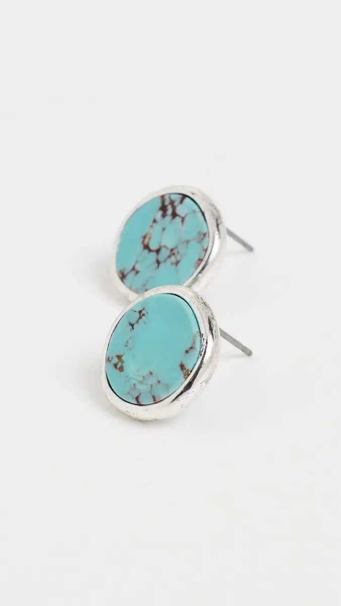 Shashi Grand Turquoise Studs | Thumbnail 4