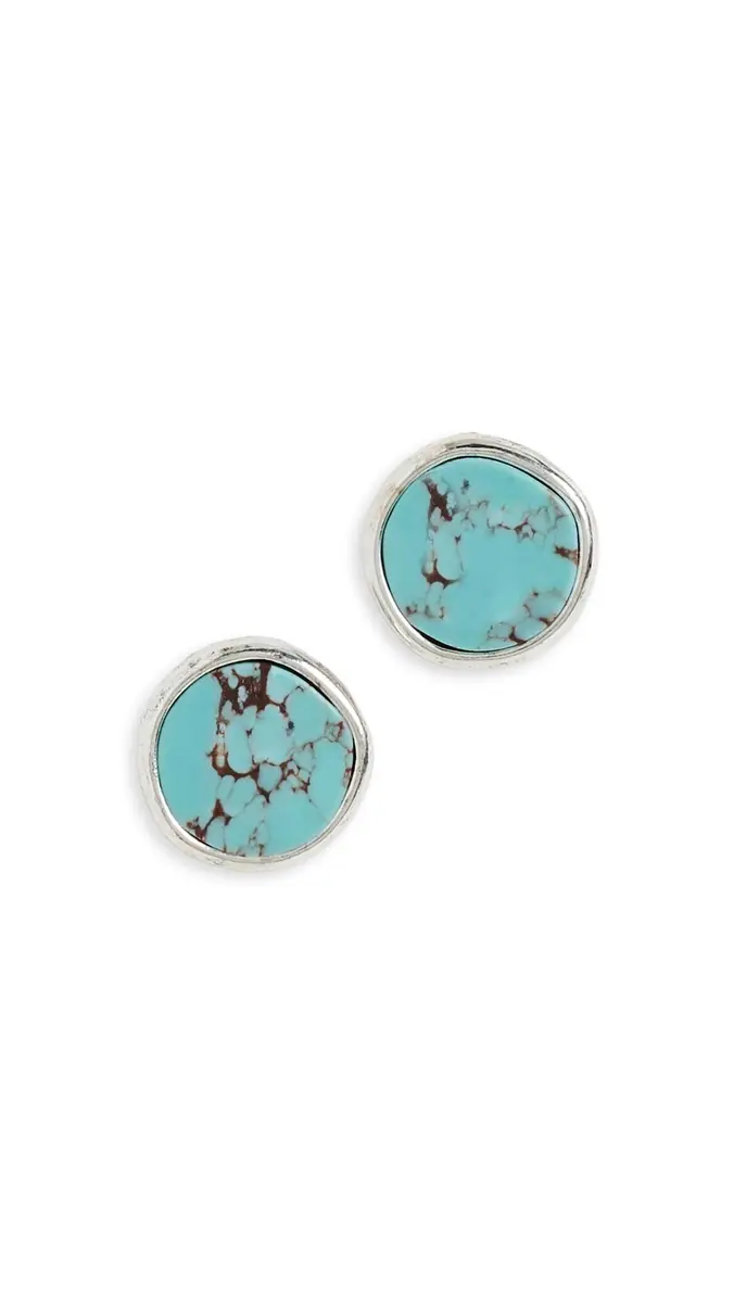 Shashi Grand Turquoise Studs | Thumbnail 5