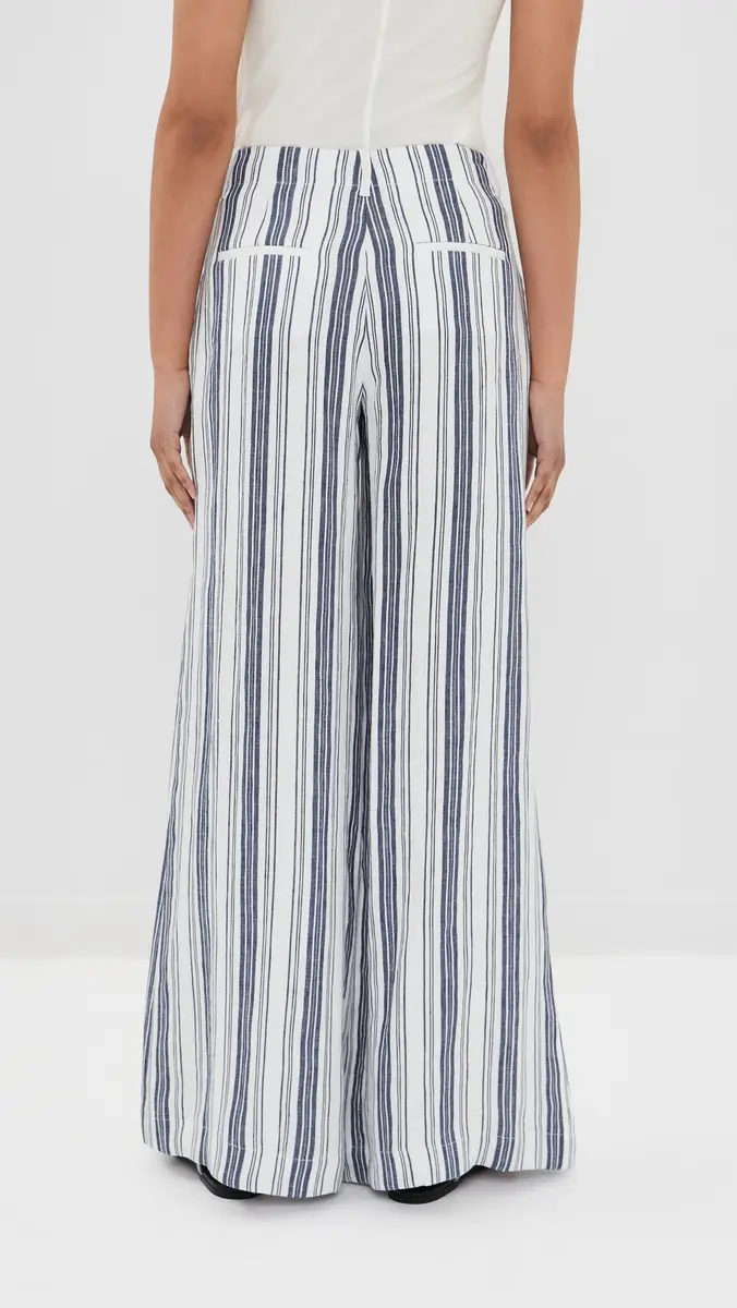 TWP Demie Pants IVORY / NAVY | Thumbnail 3 TWP Demie Pants IVORY / NAVY | Thumbnail 3