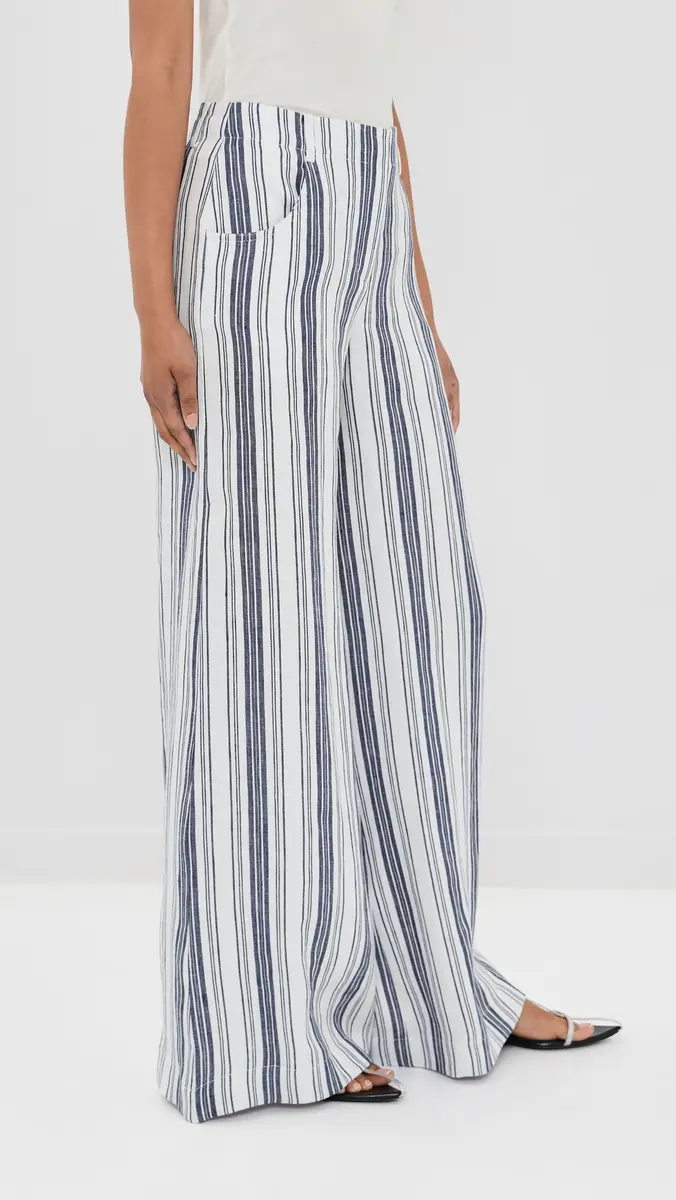 TWP Demie Pants IVORY / NAVY | Thumbnail 4 TWP Demie Pants IVORY / NAVY | Thumbnail 4