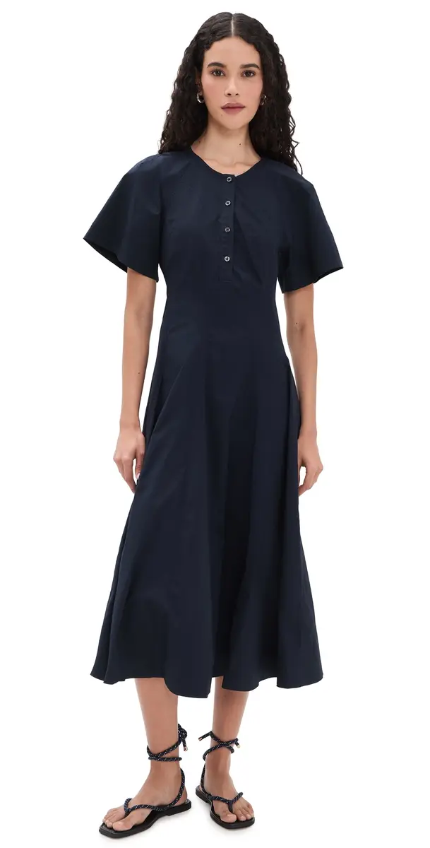 A.L.C. A. L.C. Lucille Dress Night Blue 6 | Image 1 A.L.C. A. L.C. Lucille Dress Night Blue 6 | Image 1