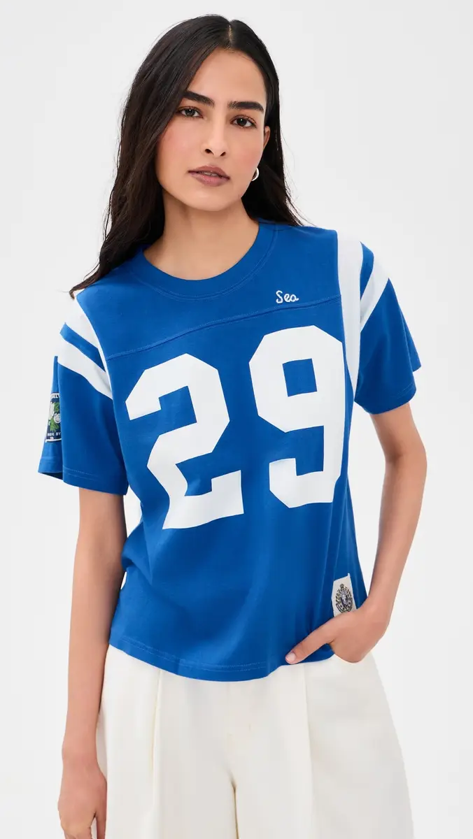 Sea Georgie Sportswear Tee Blue | Thumbnail 3