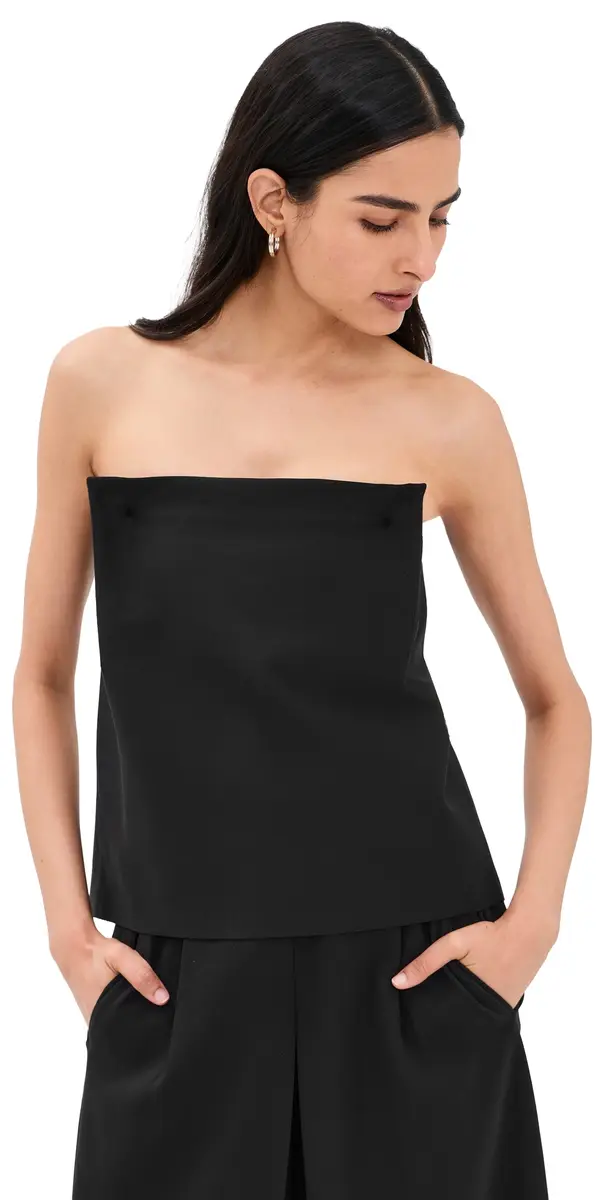 House of Dagmar Square Tube Top Black 32 | Image 1 House of Dagmar Square Tube Top Black 32 | Image 1