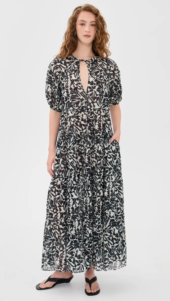 Ulla Johnson Neera Short Sleeve Coverup Dress | Thumbnail 3 Ulla Johnson Neera Short Sleeve Coverup Dress | Thumbnail 3