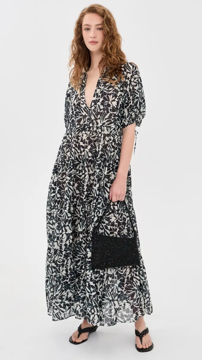 Ulla Johnson Neera Short Sleeve Coverup Dress | Thumbnail 6 Ulla Johnson Neera Short Sleeve Coverup Dress | Thumbnail 6