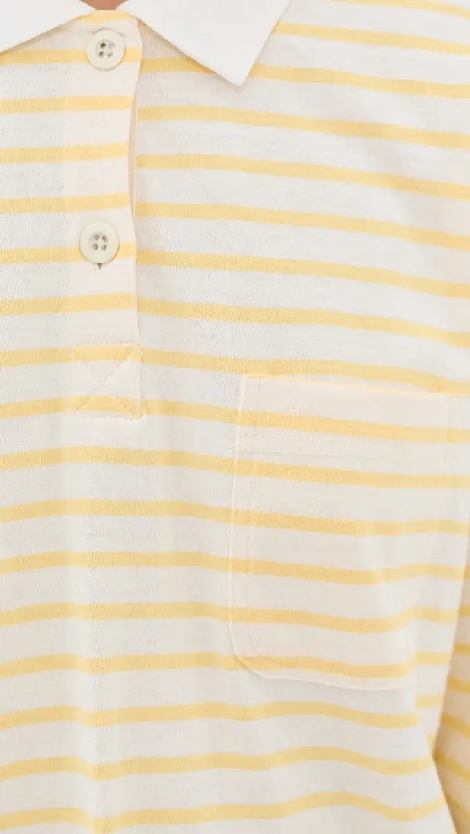 Alex Mill Rugby Dress In Stripe Natural/Yellow | Thumbnail 6 Alex Mill Rugby Dress In Stripe Natural/Yellow | Thumbnail 6