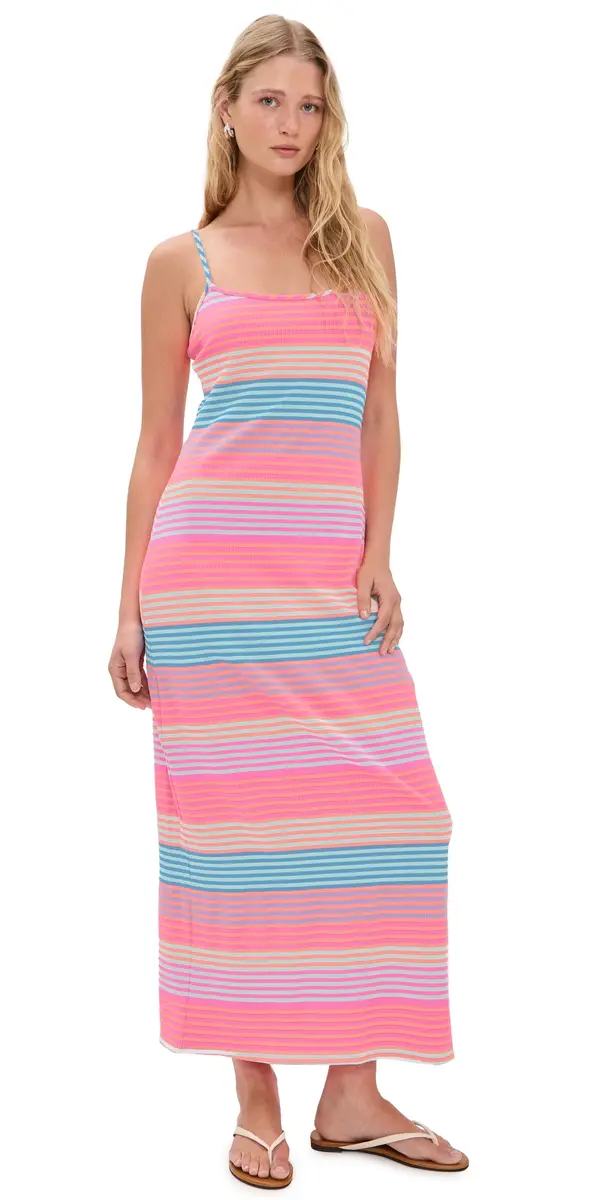 BEACH RIOT Malie Dress Vibrant Volley Stripe S | Image 1 BEACH RIOT Malie Dress Vibrant Volley Stripe S | Image 1