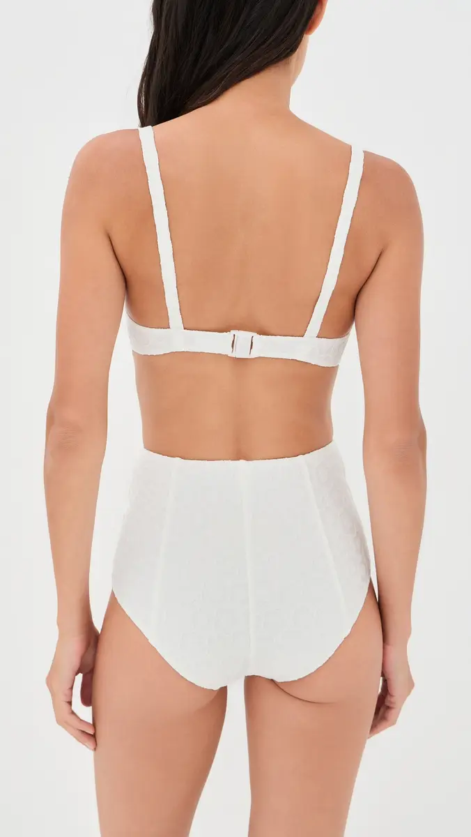 Lisa Marie Fernandez Balconette High Waist Bikini Set | Thumbnail 3 Lisa Marie Fernandez Balconette High Waist Bikini Set | Thumbnail 3