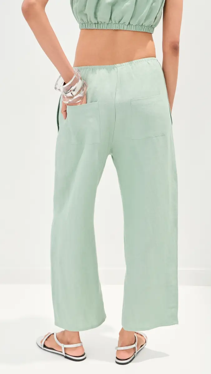 LE BOP Kelsey Cropped Mid Rise Pants | Thumbnail 3 LE BOP Kelsey Cropped Mid Rise Pants | Thumbnail 3