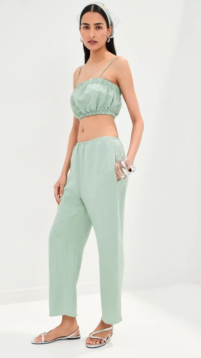 LE BOP Kelsey Cropped Mid Rise Pants | Thumbnail 4 LE BOP Kelsey Cropped Mid Rise Pants | Thumbnail 4