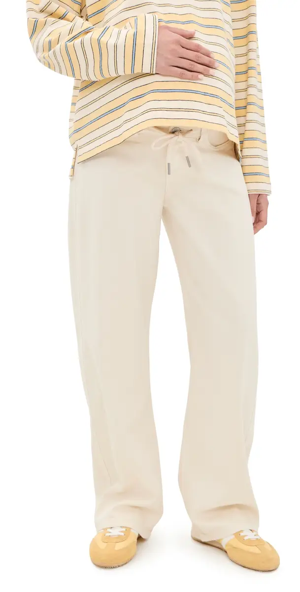 DL1961 x Bumpsuit DL Aura Taylor Relaxed Barrel Maternity Jeans Flax (DL Aura) 32 | Image 1 DL1961 x Bumpsuit DL Aura Taylor Relaxed Barrel Maternity Jeans Flax (DL Aura) 32 | Image 1