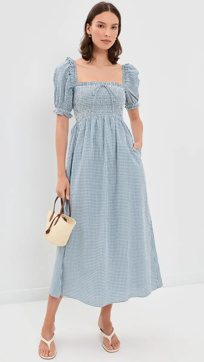 Hill House Home The Scarlett Midi Nap Dress | Thumbnail 5 Hill House Home The Scarlett Midi Nap Dress | Thumbnail 5