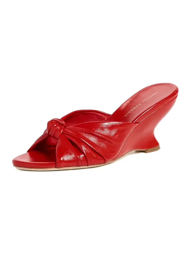 Marsy Angled Wedge Sandals Marsy Angled Wedge Sandals